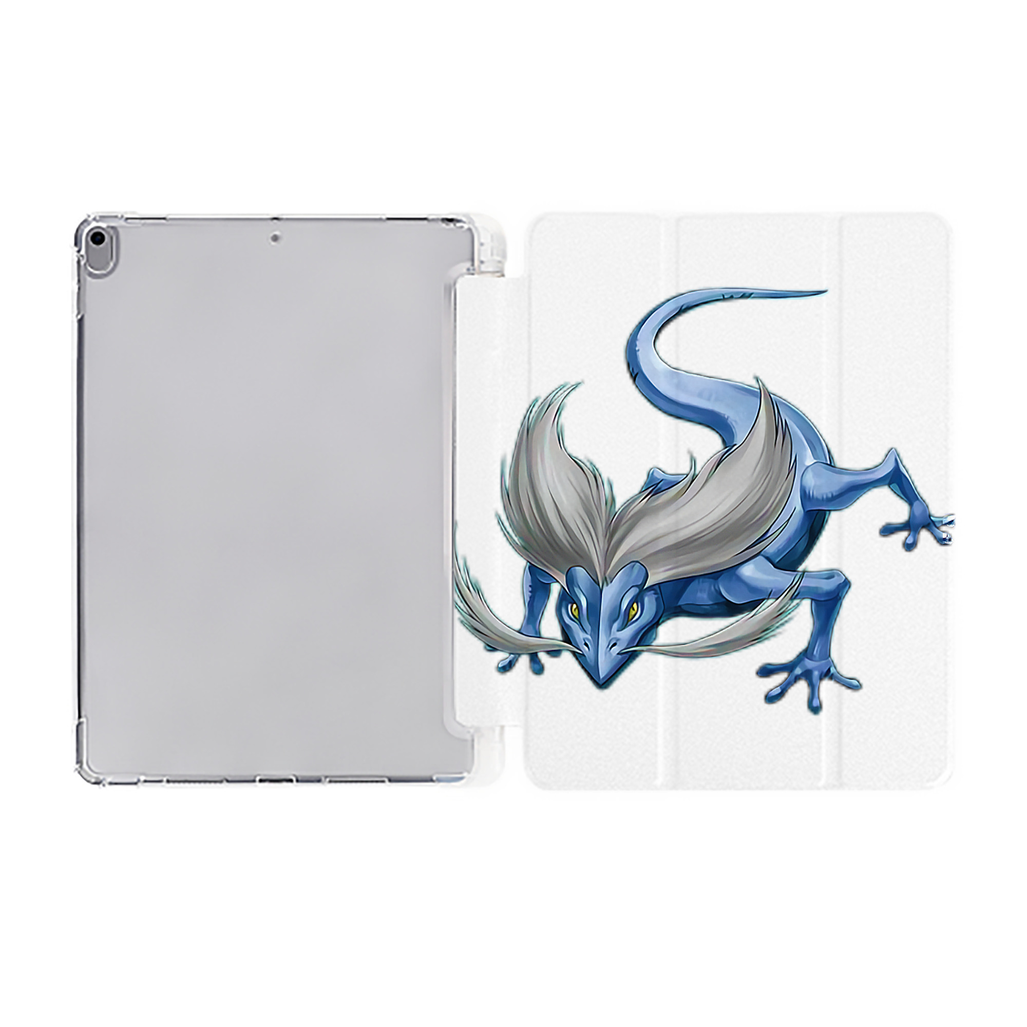 （画像用） 遊☆戯☆王 Yu-Gi-Oh! IPad ケース ペン収納付き 三つ折りスタンド PUレザー×シリコン 対応機種9.5/10.5/10.9インチ